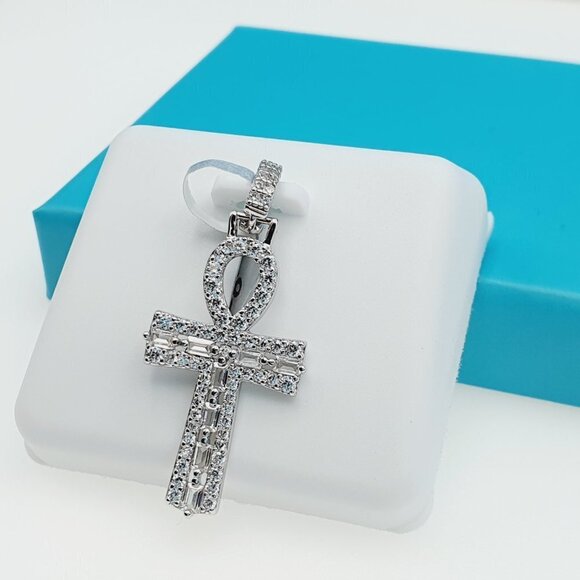 "925 Sterling Silver CZ Beautiful Pendant for Women, 1USPAR4008 - Picture 9 of 11